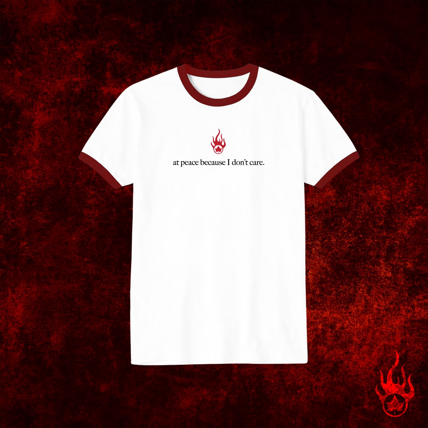 At Peace Ringer Tee